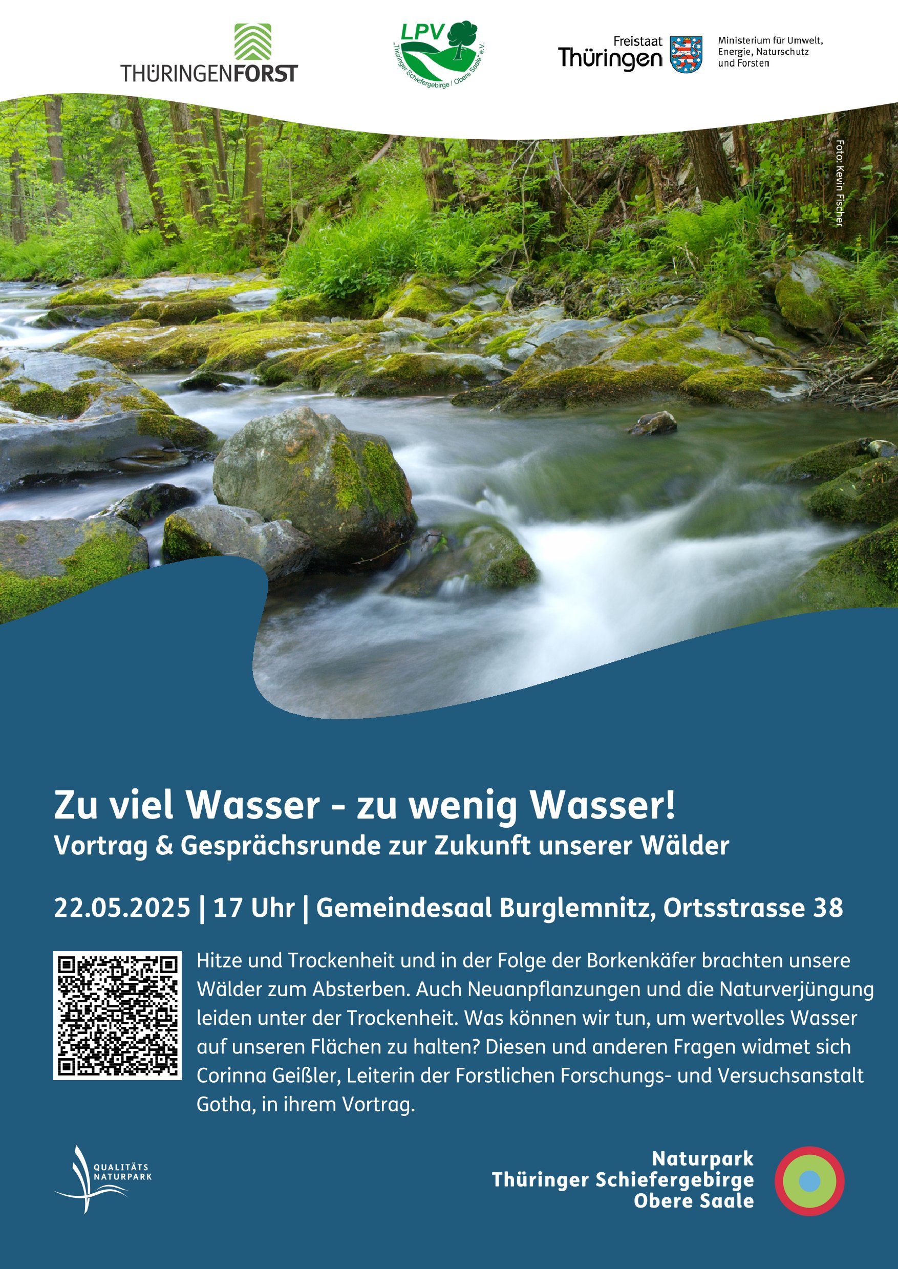 "Zu viel Wasser - zu wenig Wasser"!