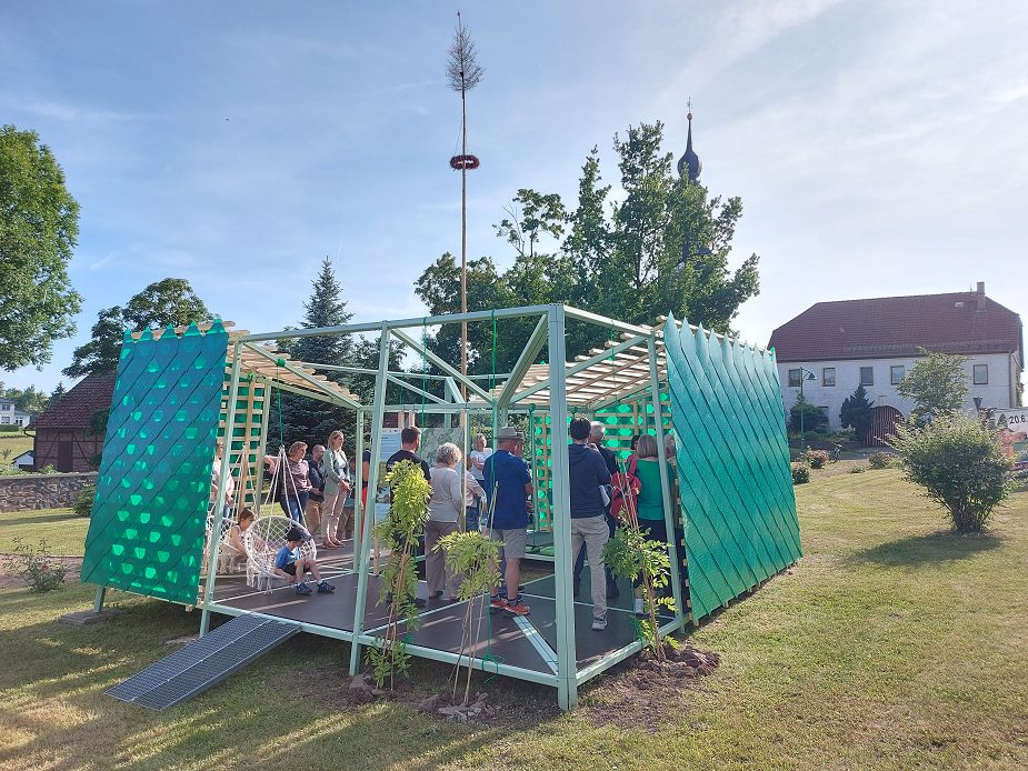 Eröffnung Willkommensort Horst in Dreba