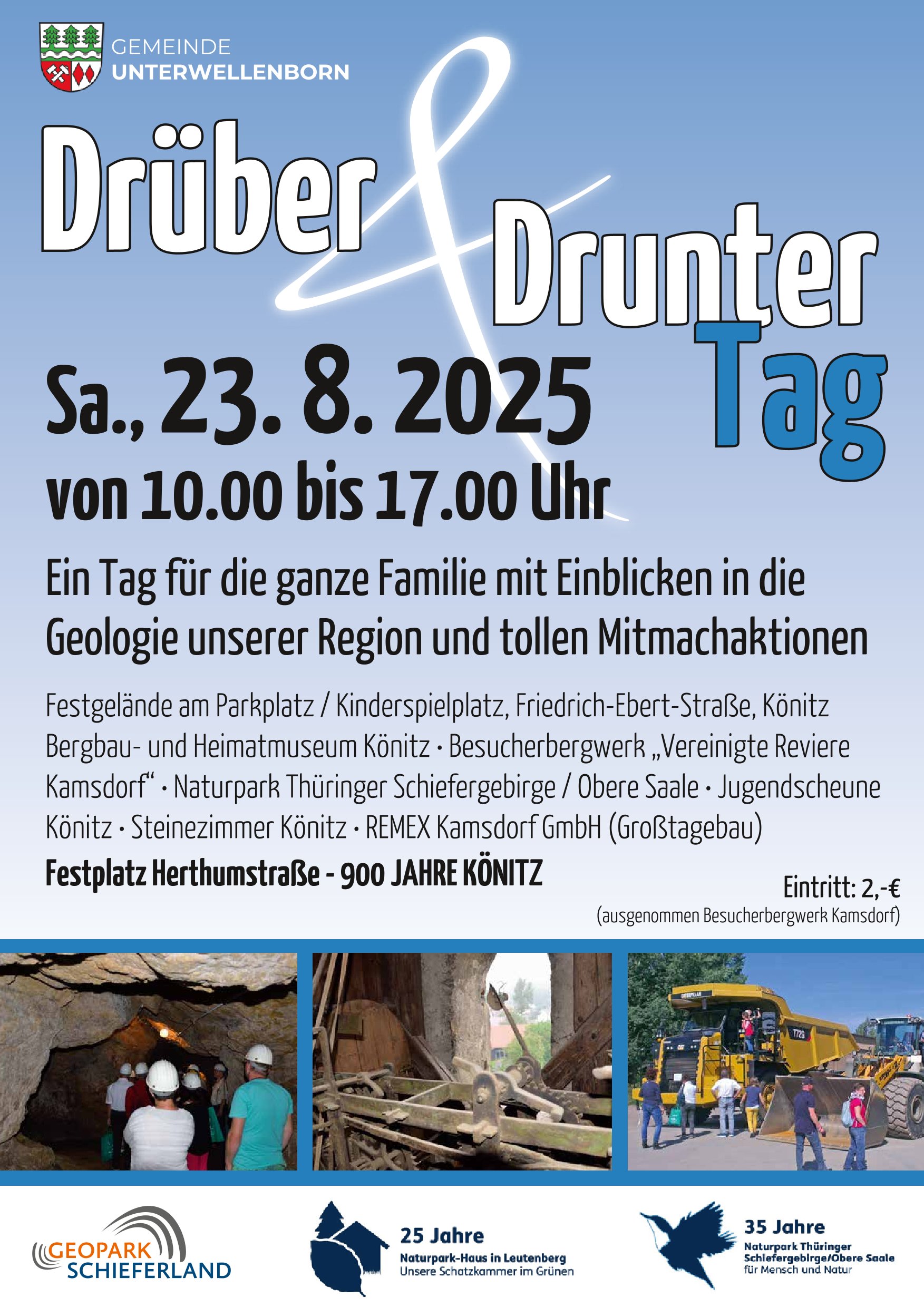 Drüber & Drunter Tag am 23.08.2025 in Könitz