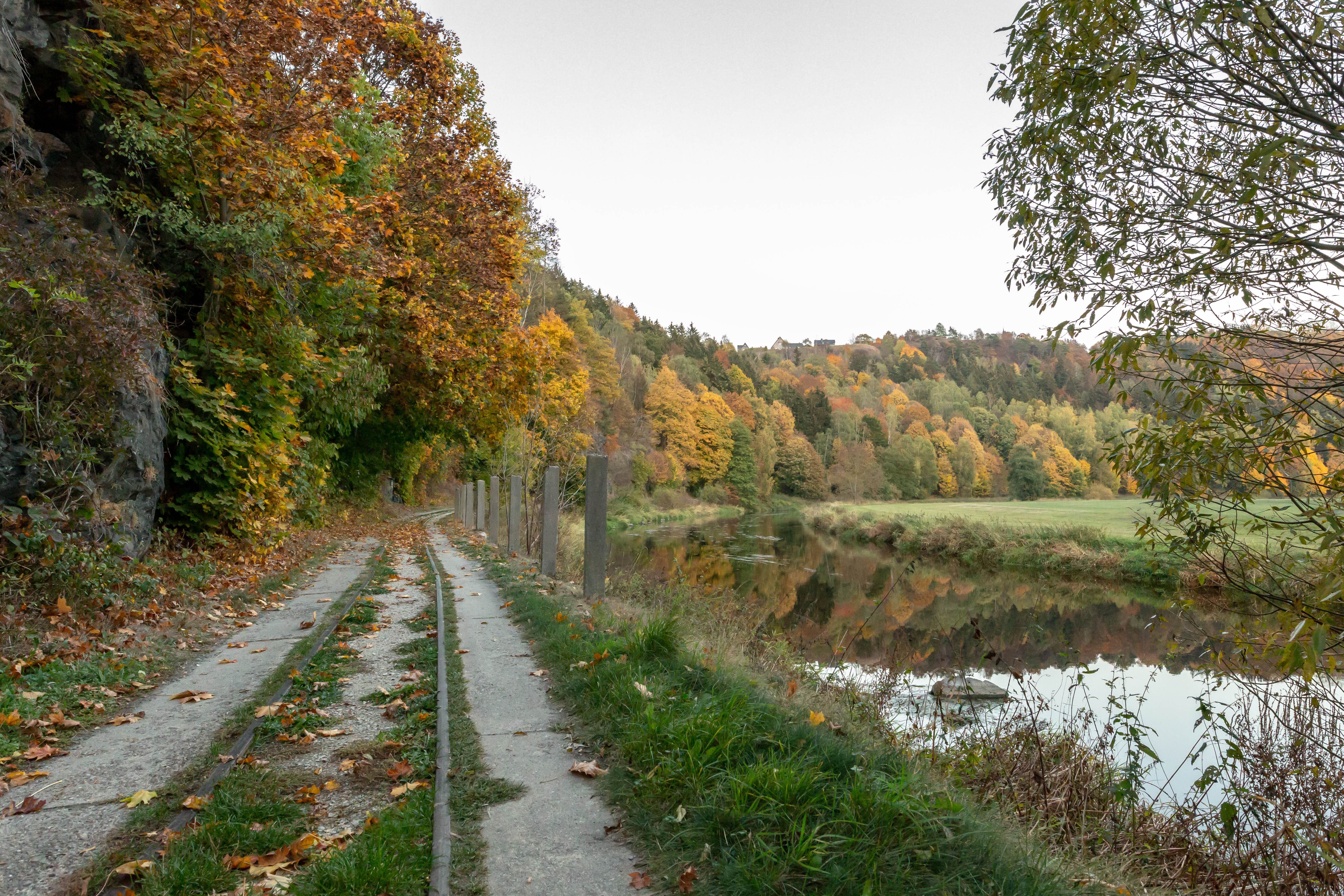 Grünes Band Wanderparkplatz Blankenstein